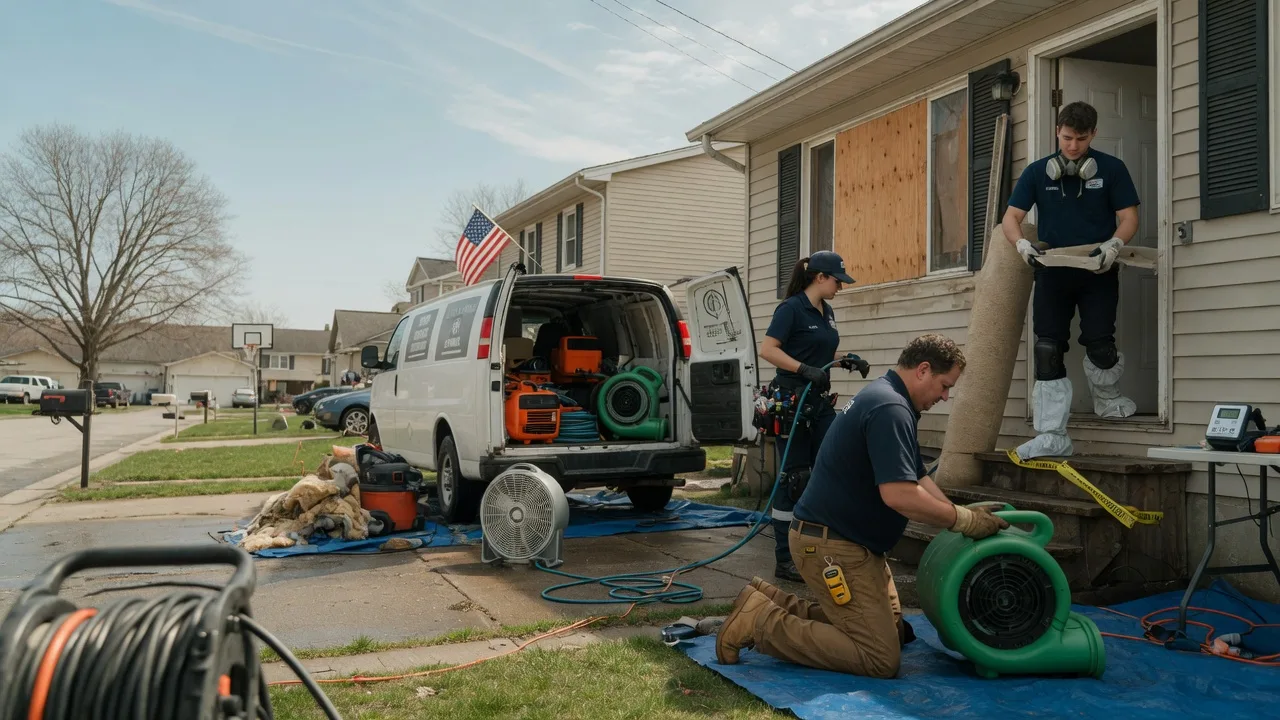 Water Damage Restoration in Eggleston, VA near me